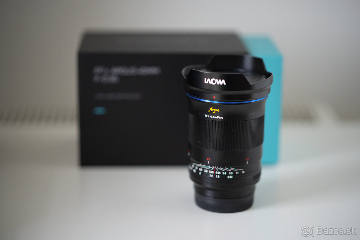 Laowa Argus 45mm f0.95 pre Sony