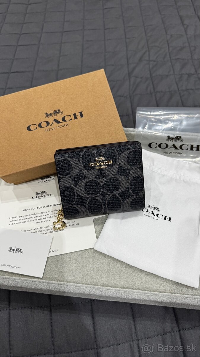 Coach peňaženka – NOVÁ, v darčekovom balení