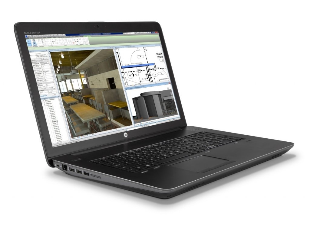 HP Zbook 17 G3, 17" displej, i7 HQ procesor, Nvidia M3000M