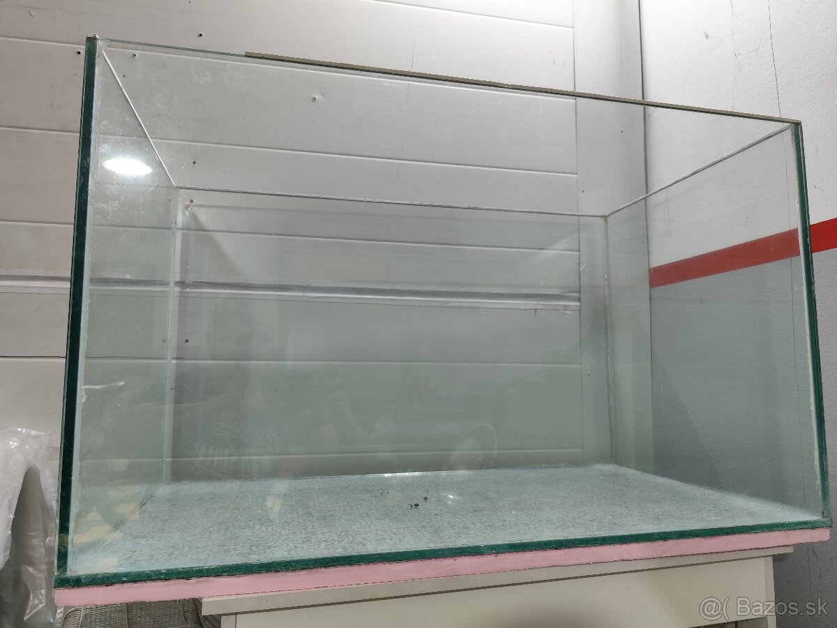 Akvárium 100x55x55 CM hrúbka skla 1cm