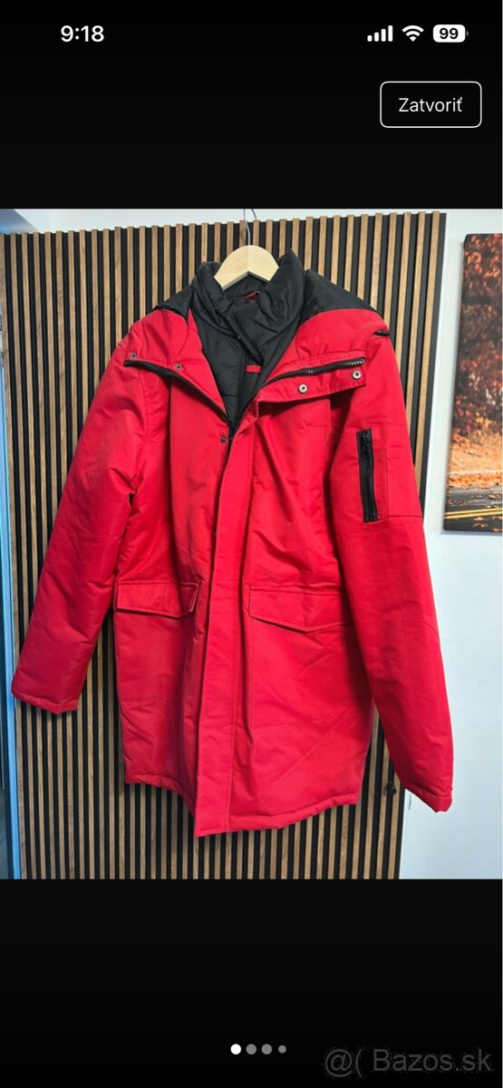 Pánska zimna bunda