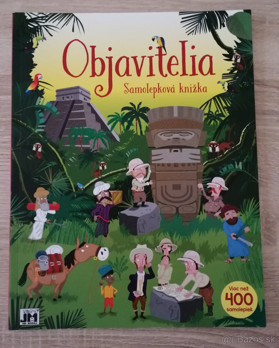 Objavitelia - samolepková knižka