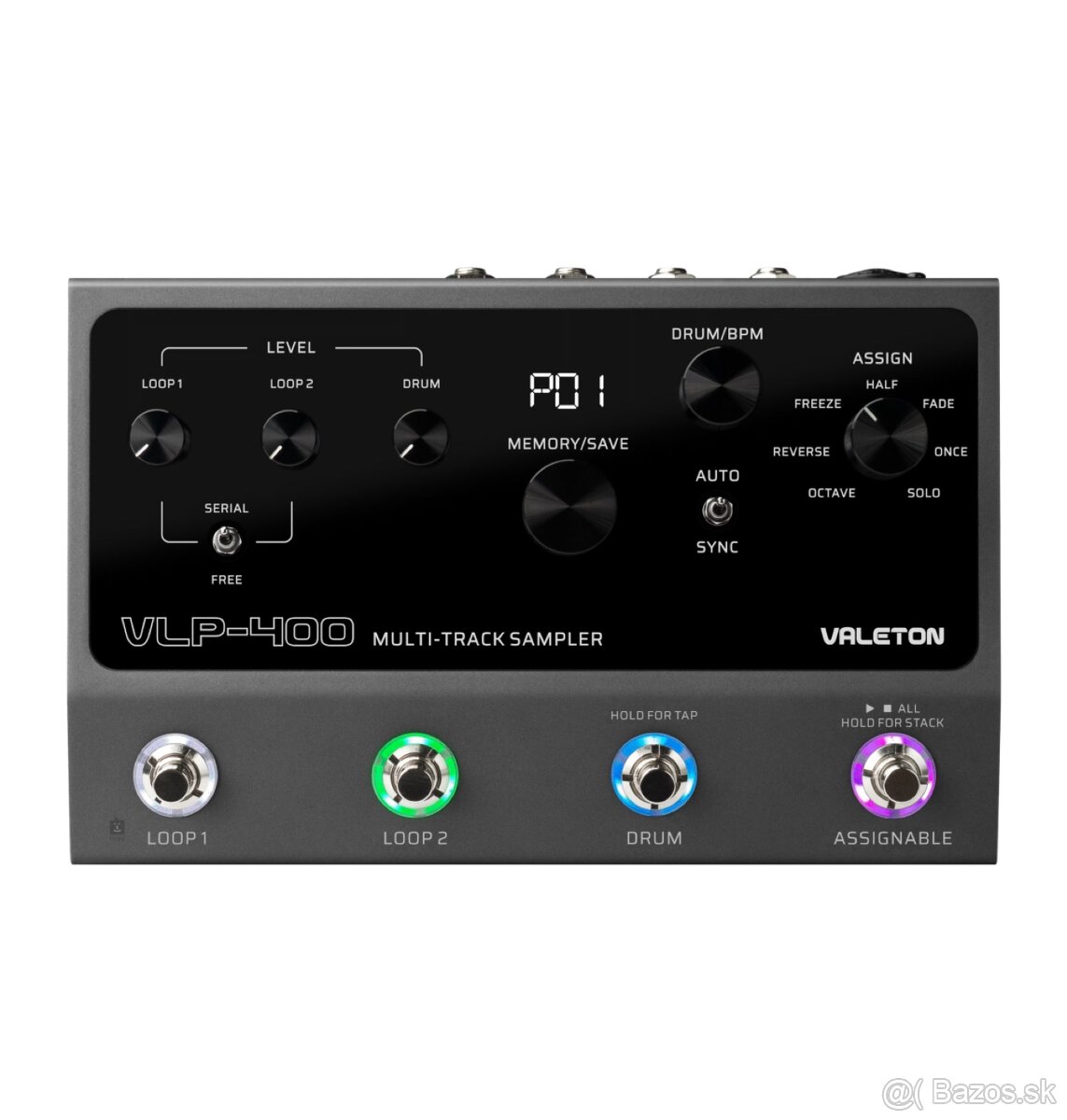 Predám gitarový Loop Valeton VLP-400