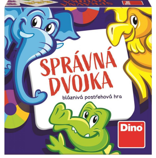 Dino Správna dvojka cestovná hra NOVÁ