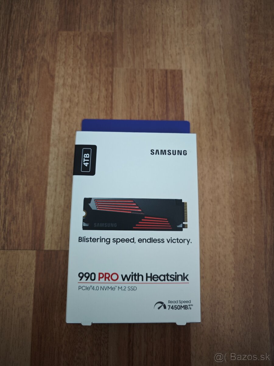 Predám Samsung 990 PRO 4TB Heatsink