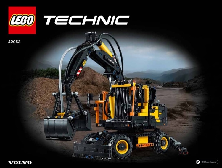 LEGO Technic 42053 Volvo EW 160E