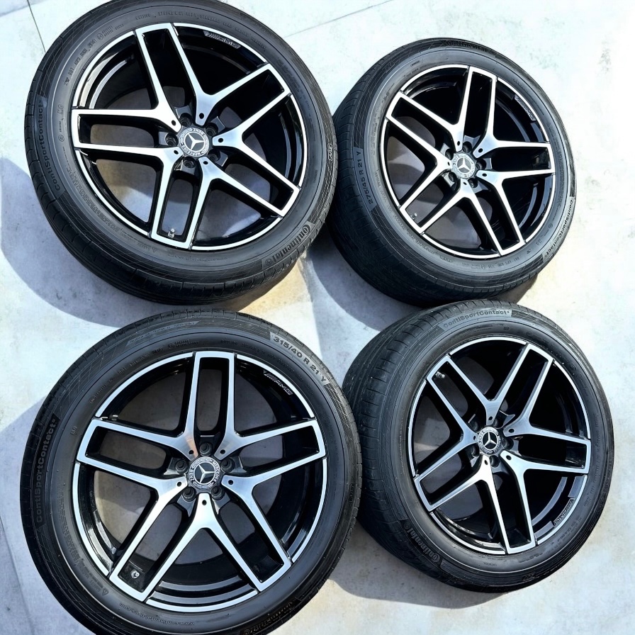 Predám original kolesa Mercedes GLE Coupe R21 AMG