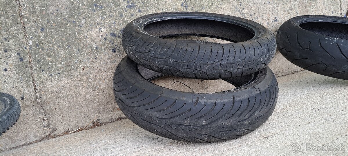 Michelin PilotRoad4 sada 120/70 R17 a 180/55 R17
