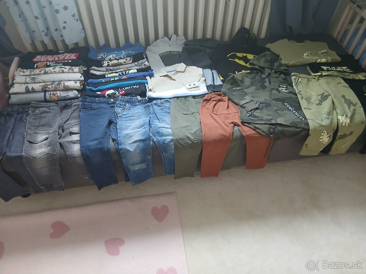 Balík oblečenia chlapec 98, 104