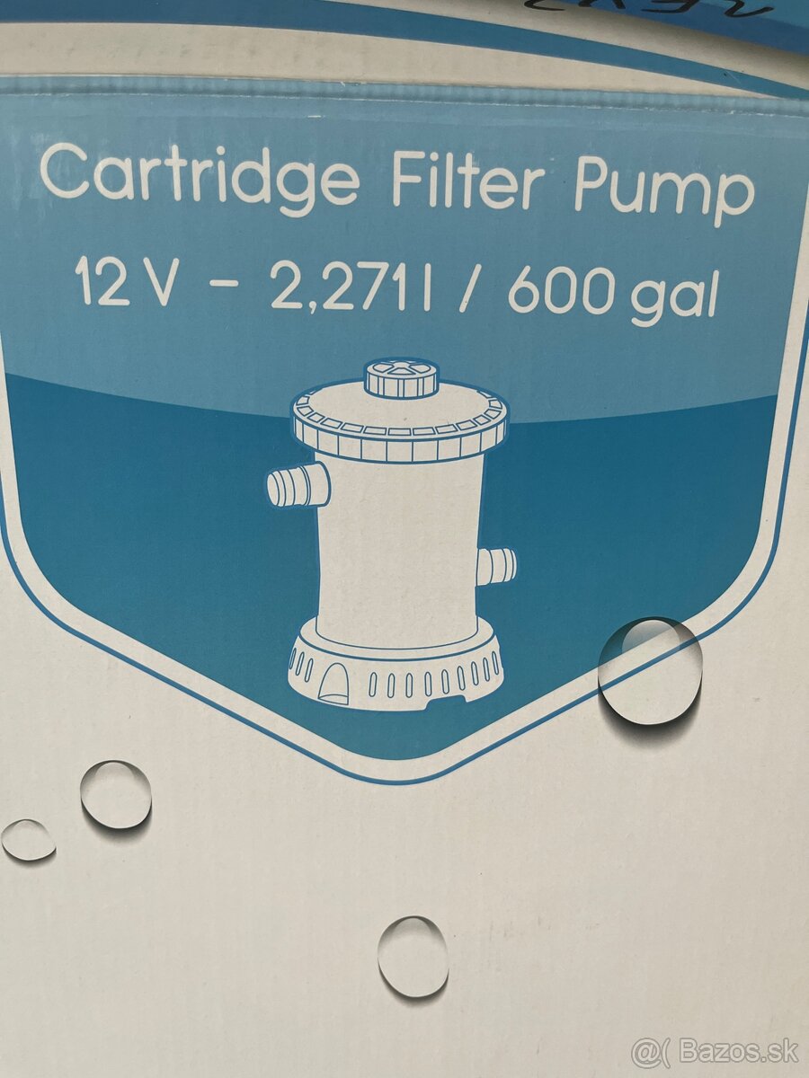 Predám kartušovú bazénovú filtráciu