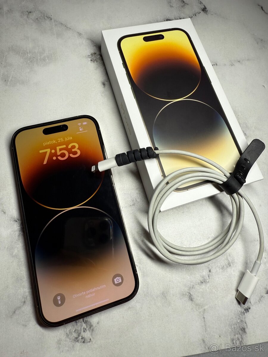 iPhone 14pro 256gb zlatý