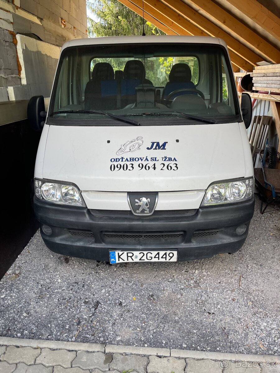 Peugeot Boxer 2,8hdi Odtahovka