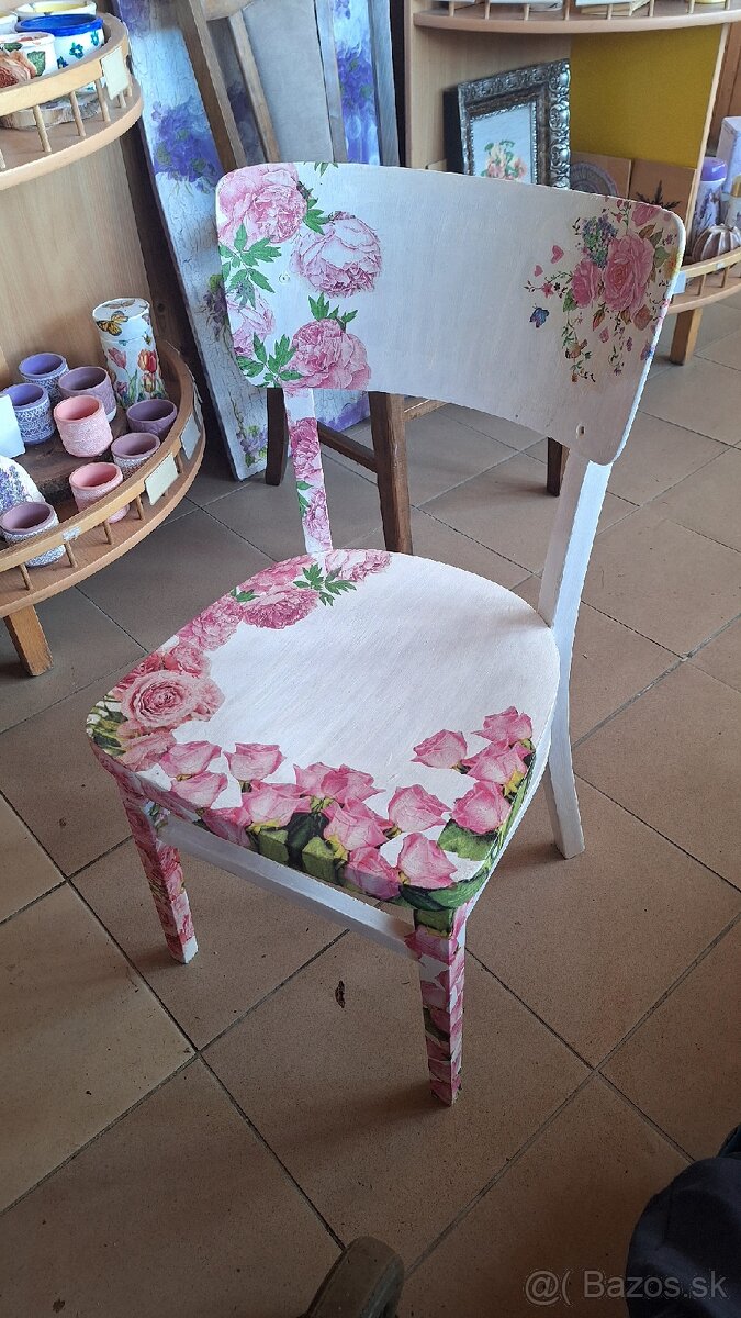 Stolička servítková technika