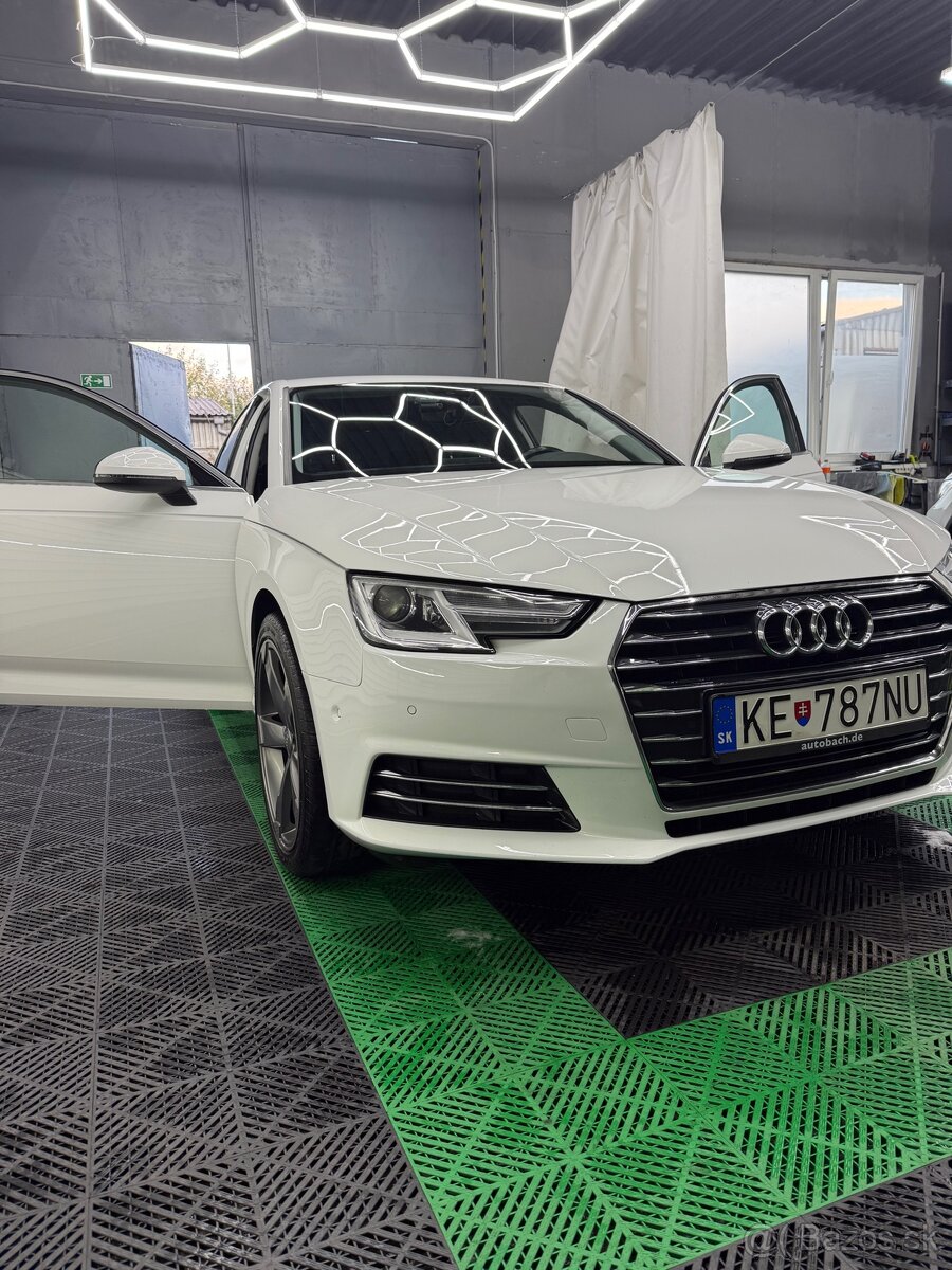 Audi A4 B9 2.0 TDI Automat 2016 TOP STAV Bohata vybava