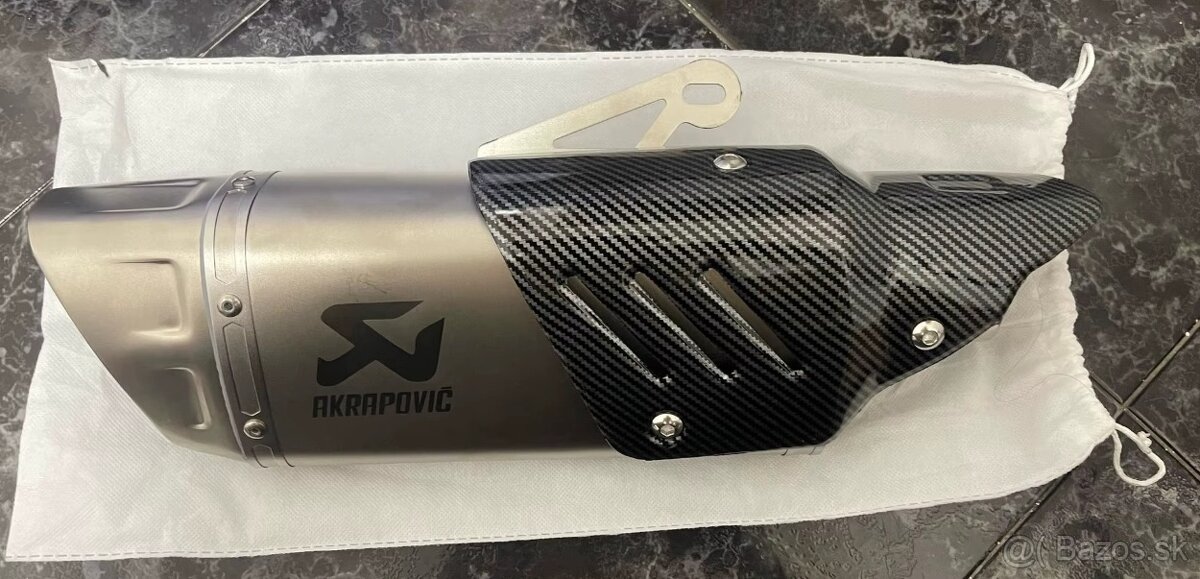 Na  predaj Nový ladený univerzálny moto výfuk Akrapovič