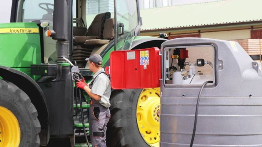 Nádrž na naftu dvojplášťová 2500, 5000 litrov s navíjačom