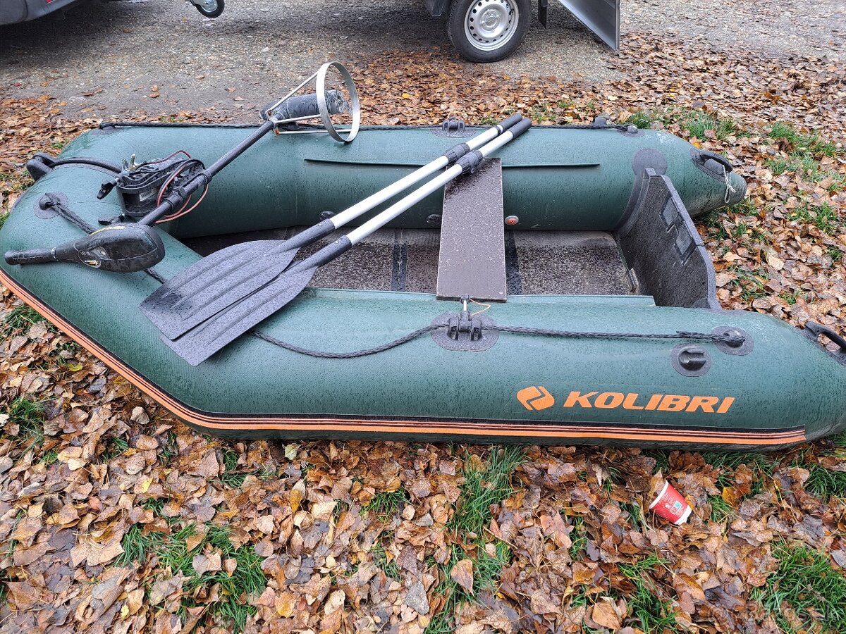 Čln kolibri 260 + elektromotor
