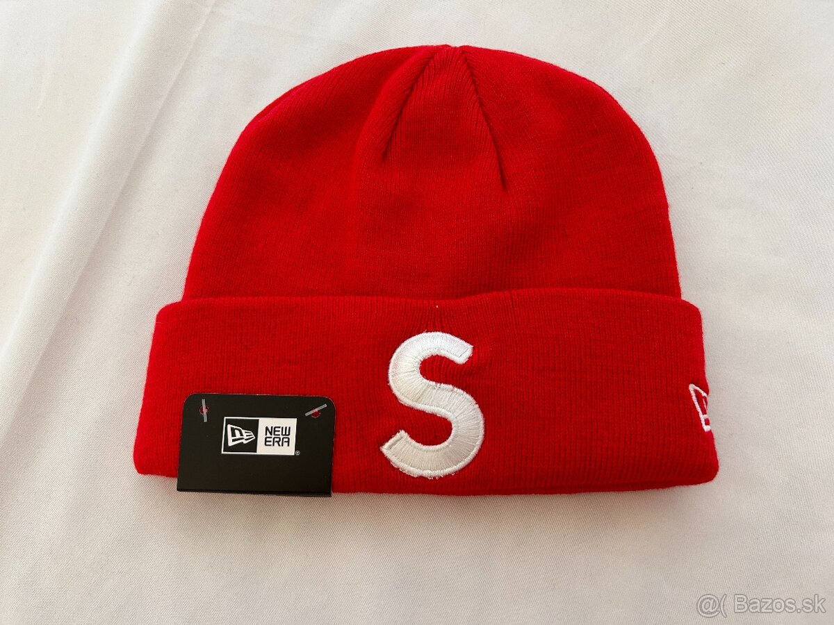 Supreme New Era S Logo beanie FW23