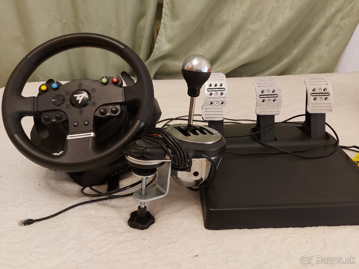 Thrustmaster TMX PRO volant + pedále a riadiaca páka