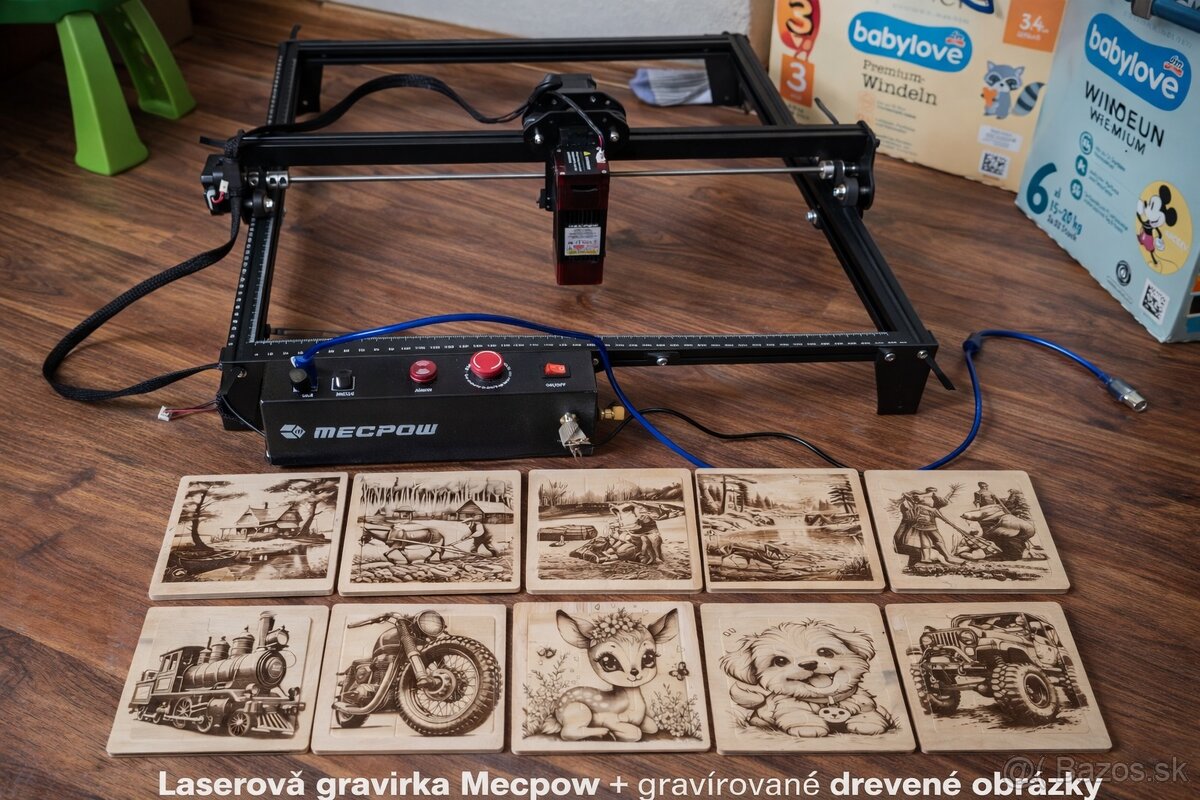 Laserová gravírka Mecpow x3 5w
