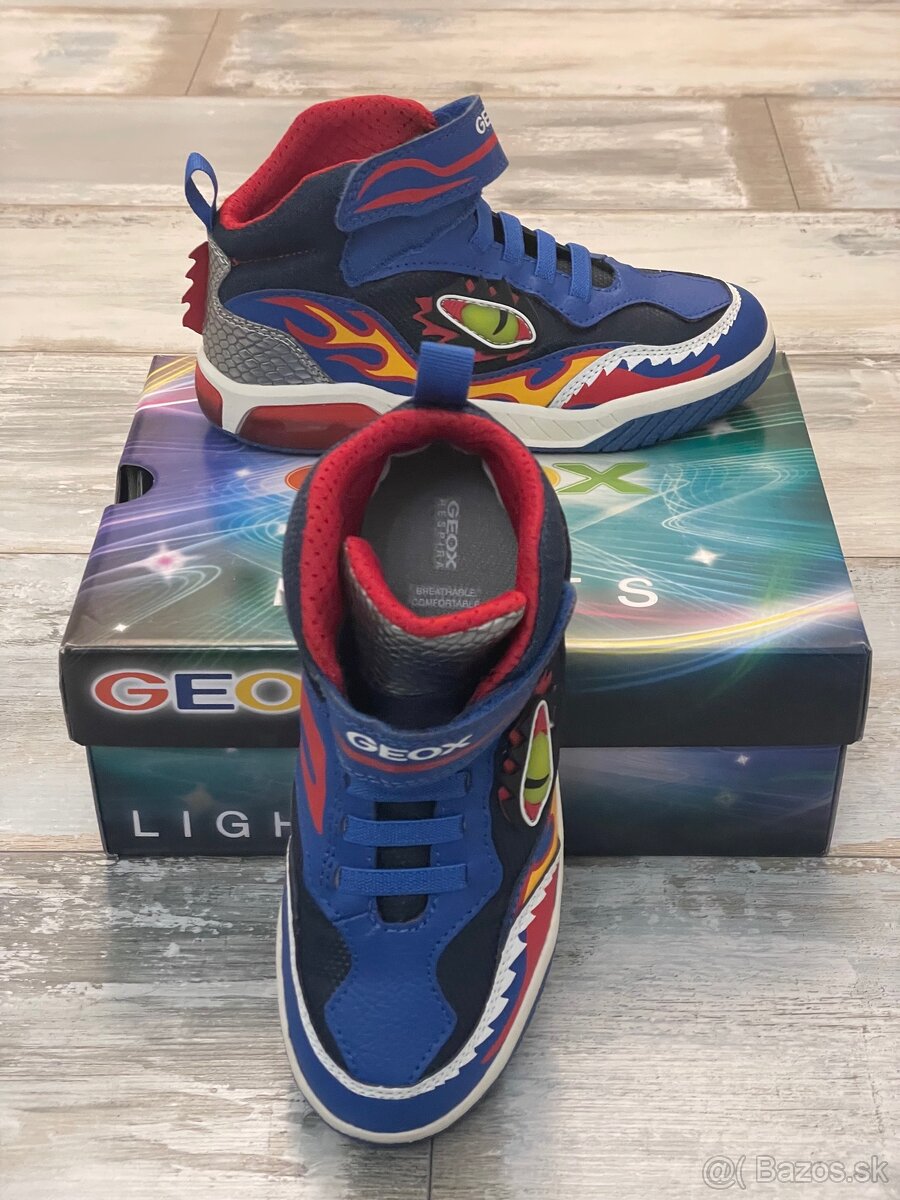 GEOX lights chlapčenské topánky
