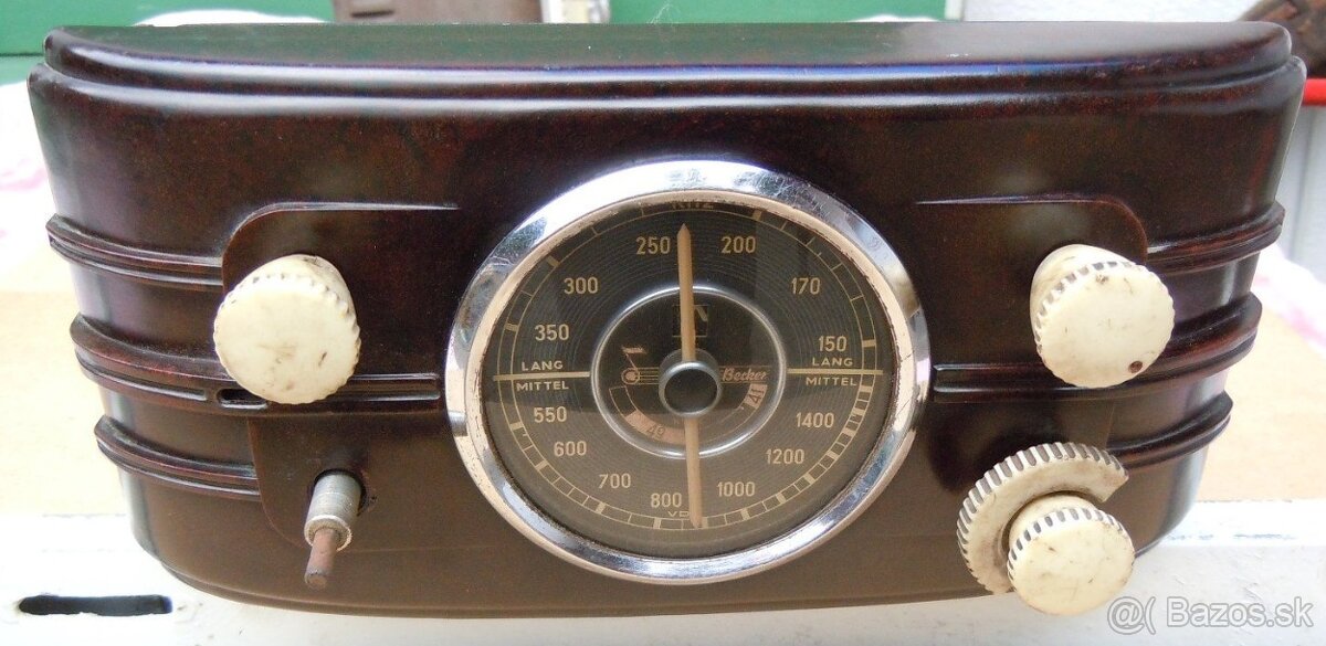 Becker Schauinsland car radio - 1954