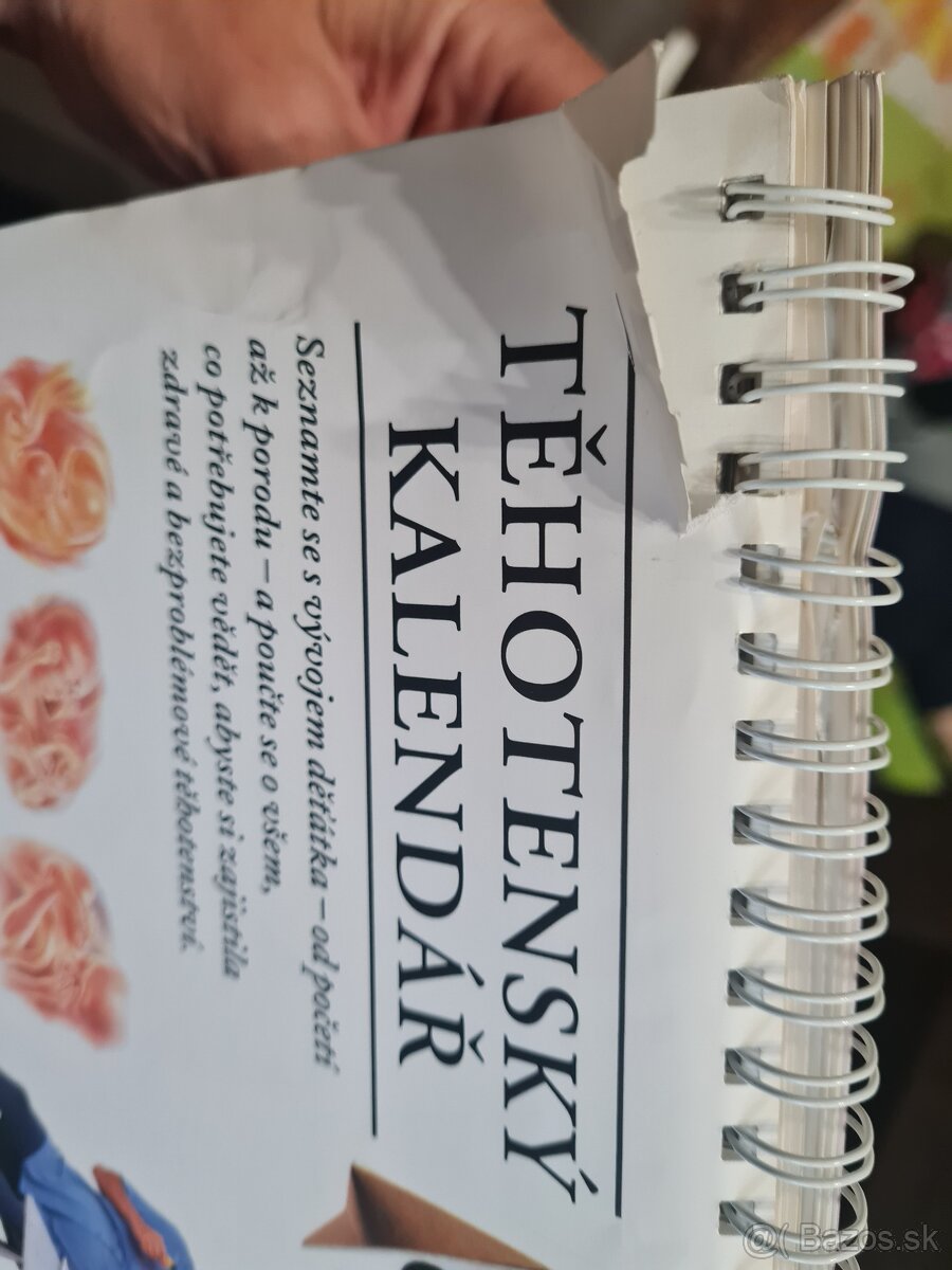 Kniha Tehotenský kalendár