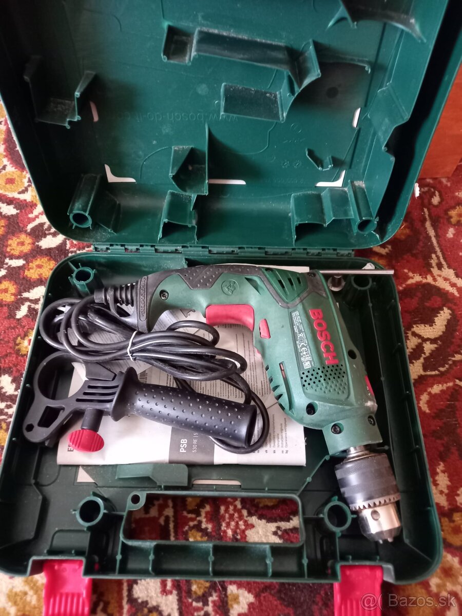 Príklepová vŕtačka BOSCH PSB 530 RE
