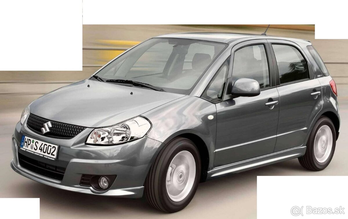 predam diely na suzuki sx4 1.6 benzin,79kw, 2008,predok pred