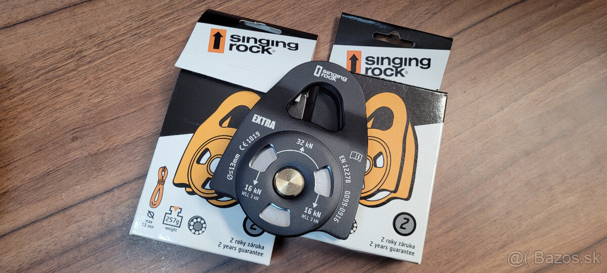 kladka Singing Rock Pulley Extra Roll - nová