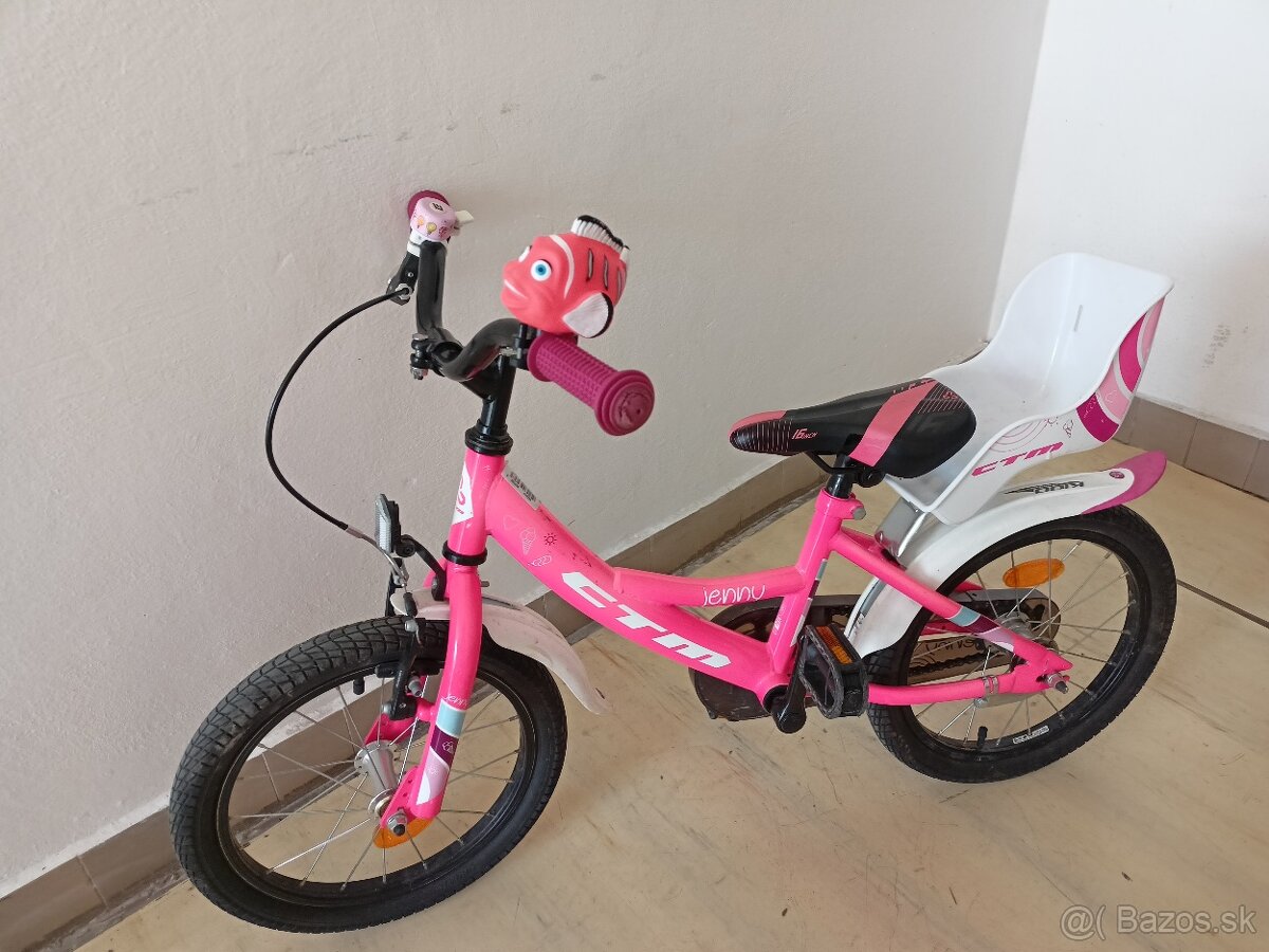 Dievčenský bicykel CTM Jenny 16
