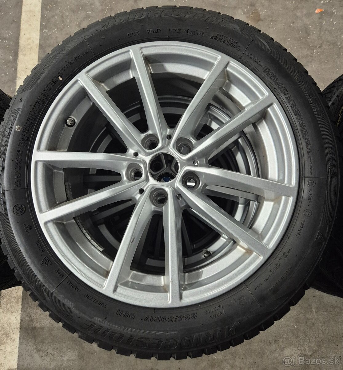 Disky BMW R17 a zimne pneu 225×50