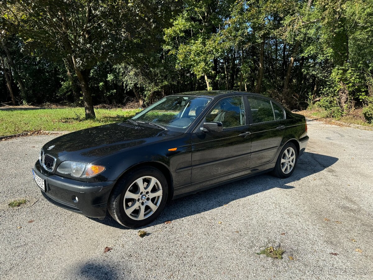BMW E46 benzín