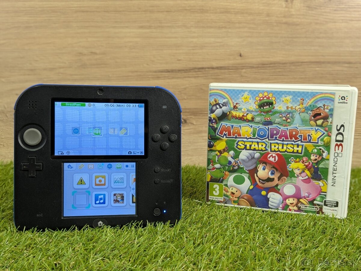 Nintendo 2DS a hra Super Mario Party Star Rush
