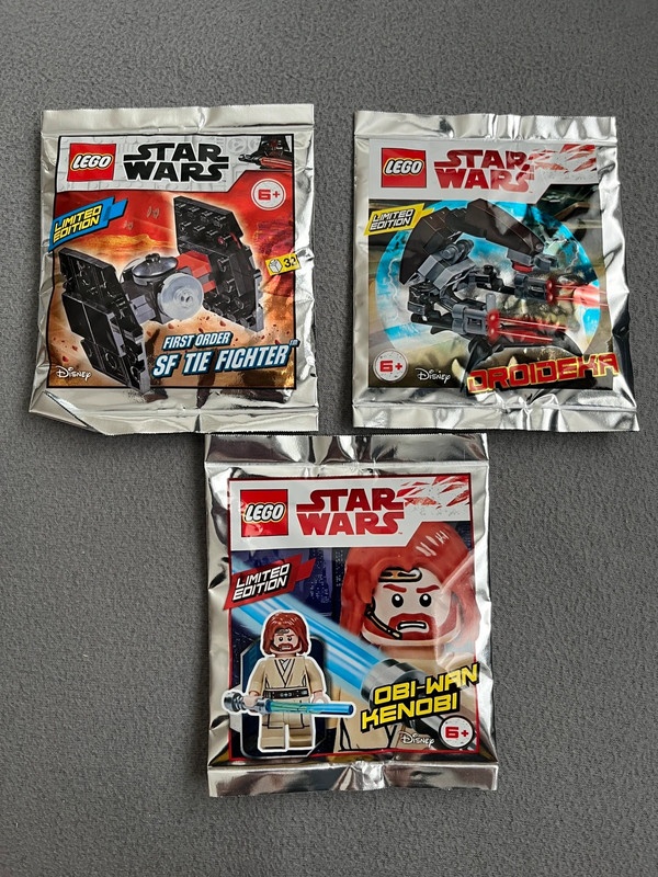 Lego Star Wars foil packy