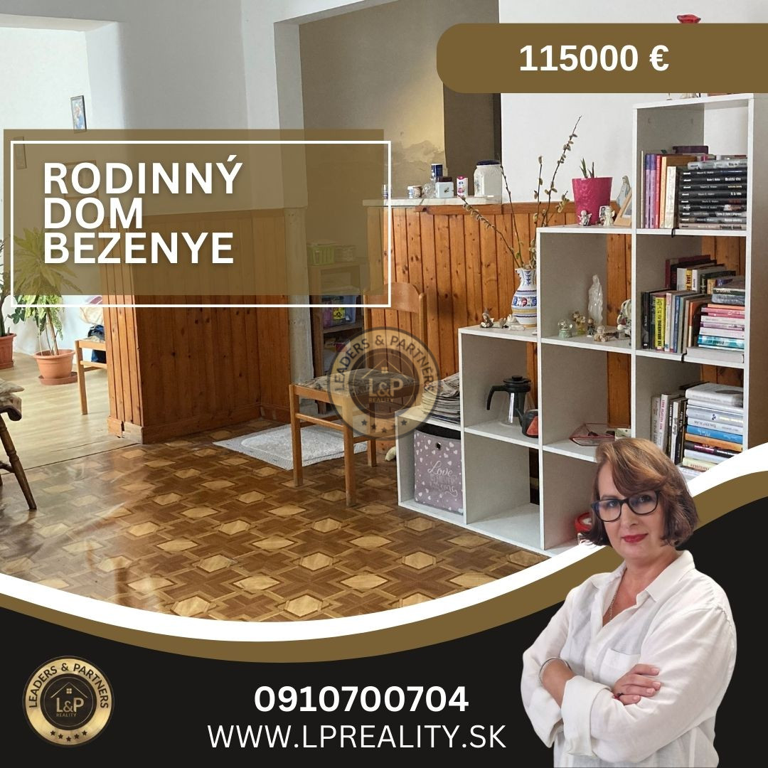 PREDAJ rodinný dom Bezenye