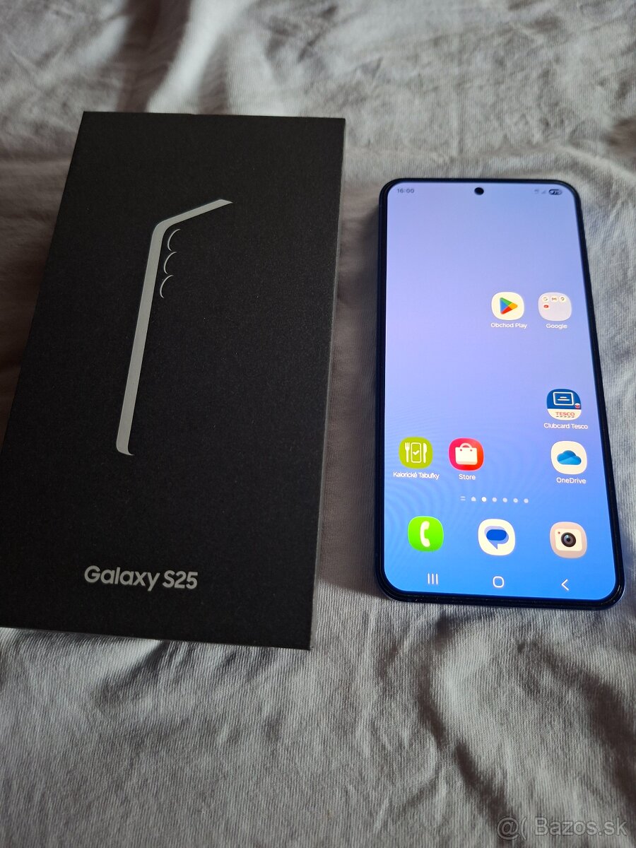 Samsung S25 duos modrý 512gb v super stave v záruke