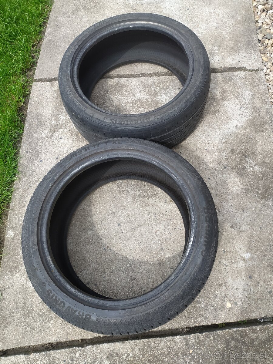 215/45 r17 letné pneumatiky