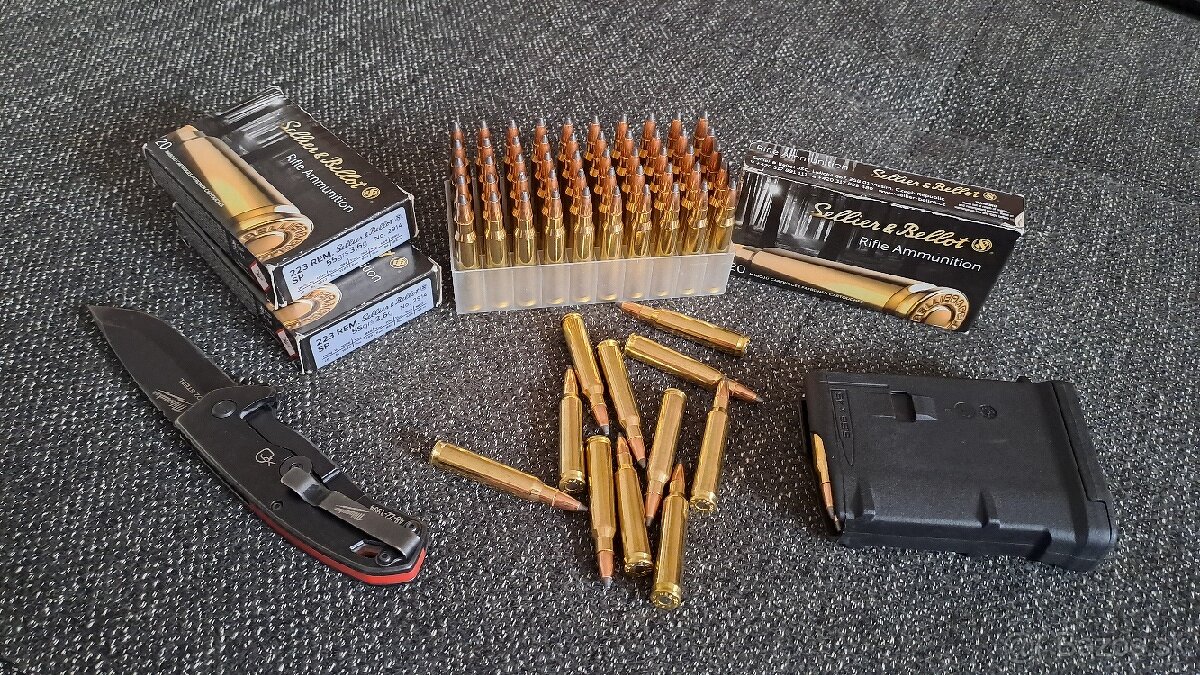 Strelivo S&B .233rem SP 55grs/3,6g