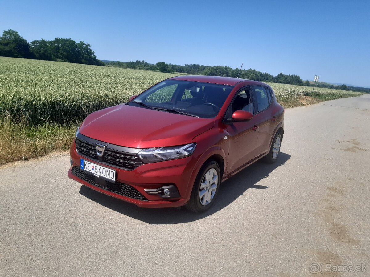 Dacia Sandero 1.0 LPG v záruke