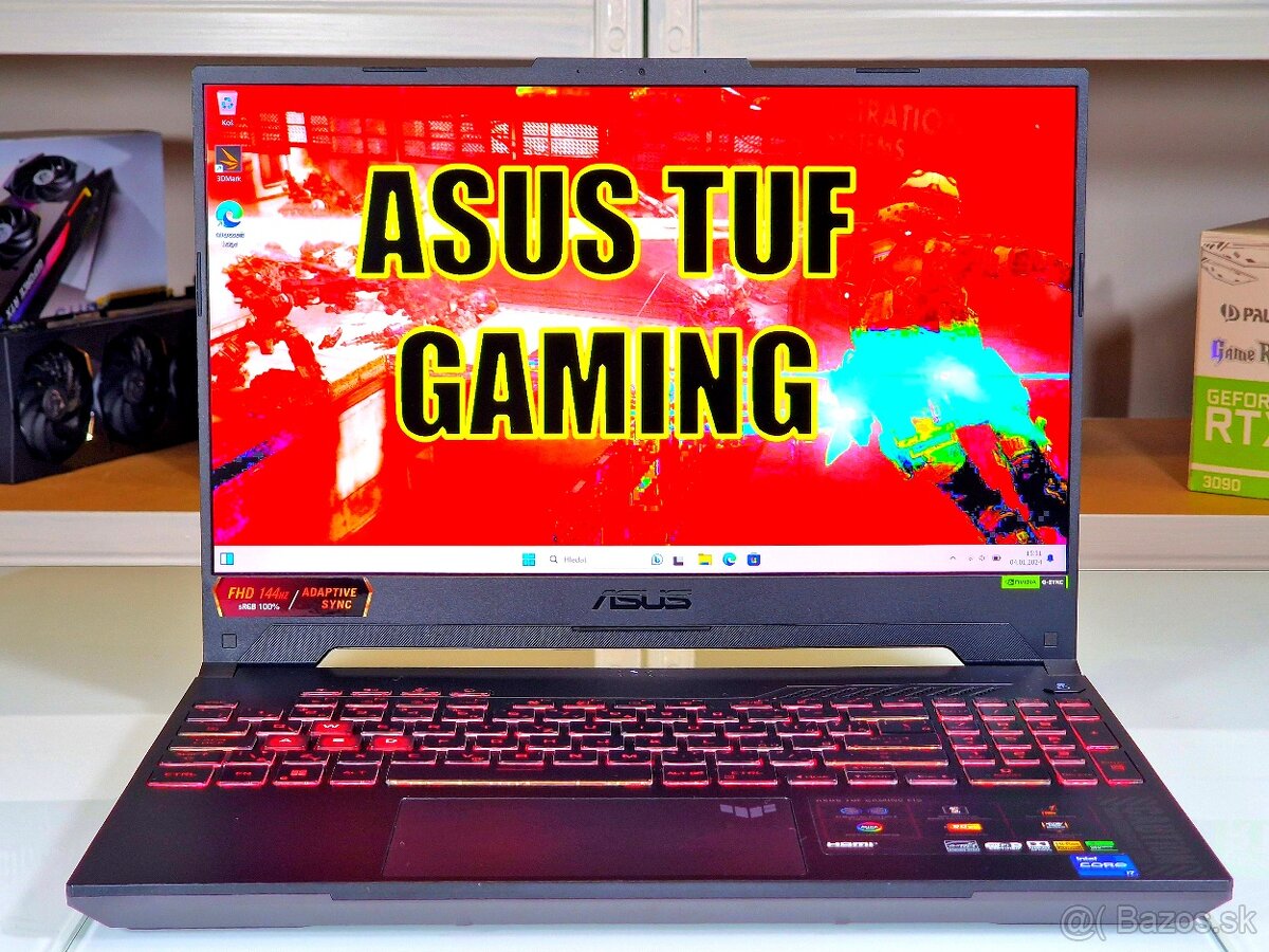 Herný notebook ASUS TUF | RTX 4060 8GB | i7-12700H | ZÁRUKA