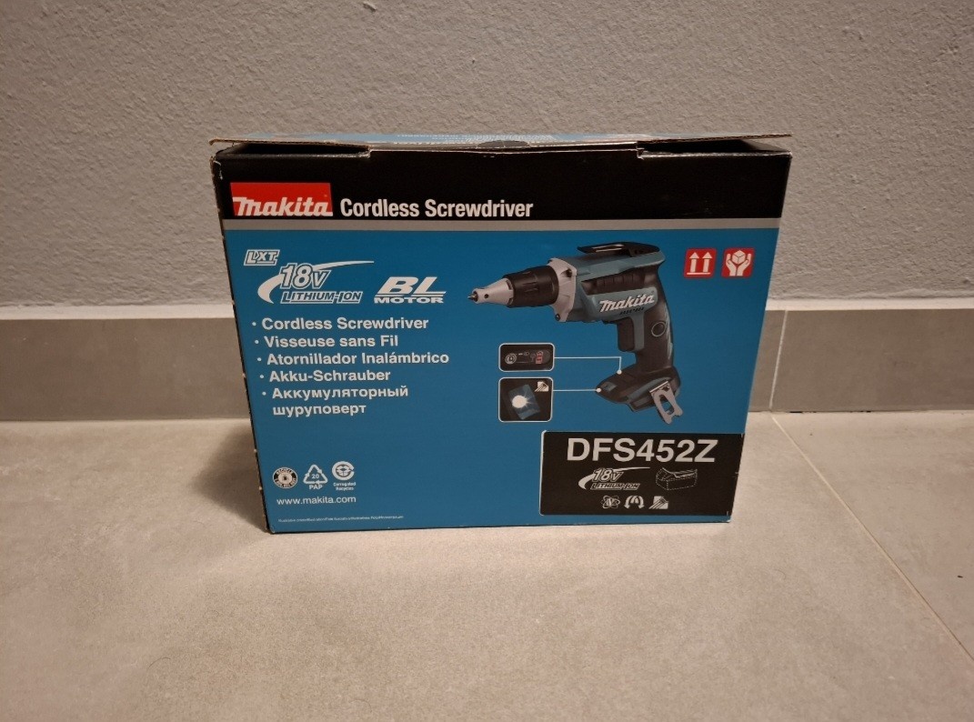 AKU sádrokartonový šroubovák Makita DFS452Z