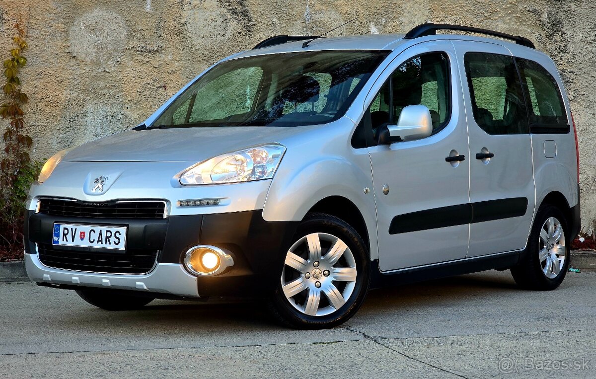 Peugeot Partner Tepee 1.6hdi-Kúpené na Slovensku-1.majiteľ