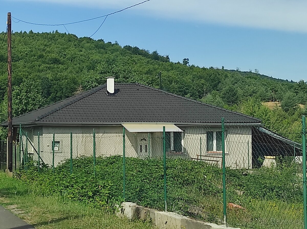 Rodinný dom v rekonštrukcii v obci Ružiná