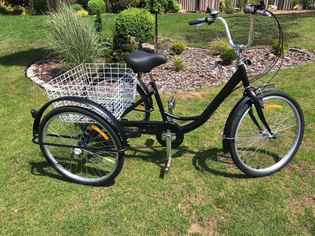 trojkolka bicykel pre seniorov