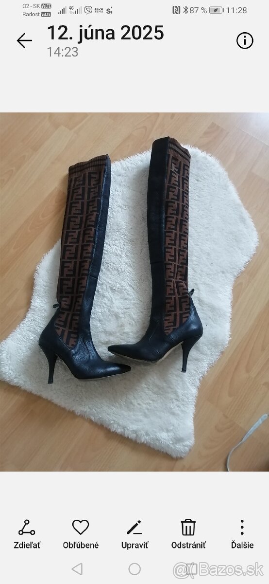 Luxusné prechodné cizmy