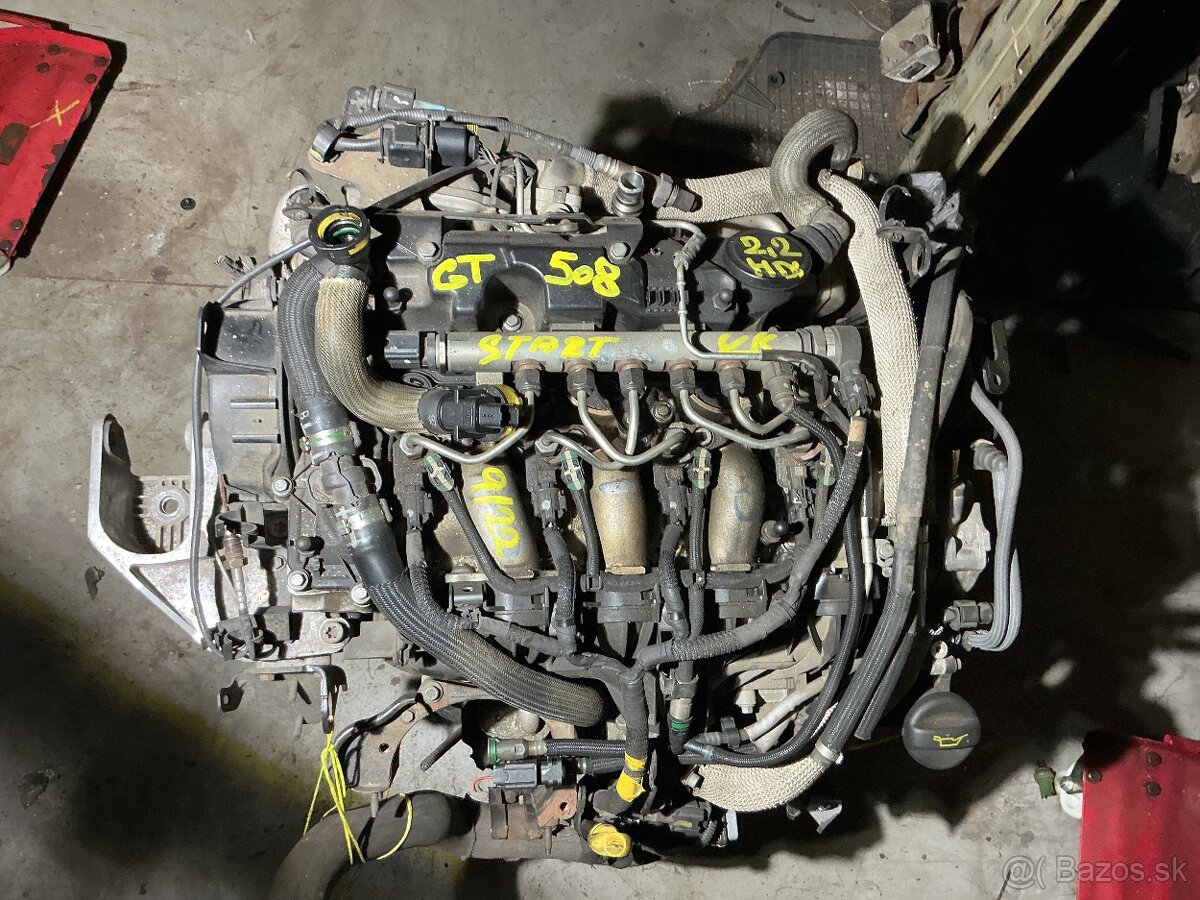 Peugeot 508 2,2 Hdi 150KW - motor.