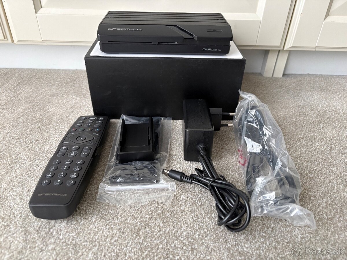 Predám Dreambox ONE UltraHD 4K - 2x DVBS2X Bluetooth Edition
