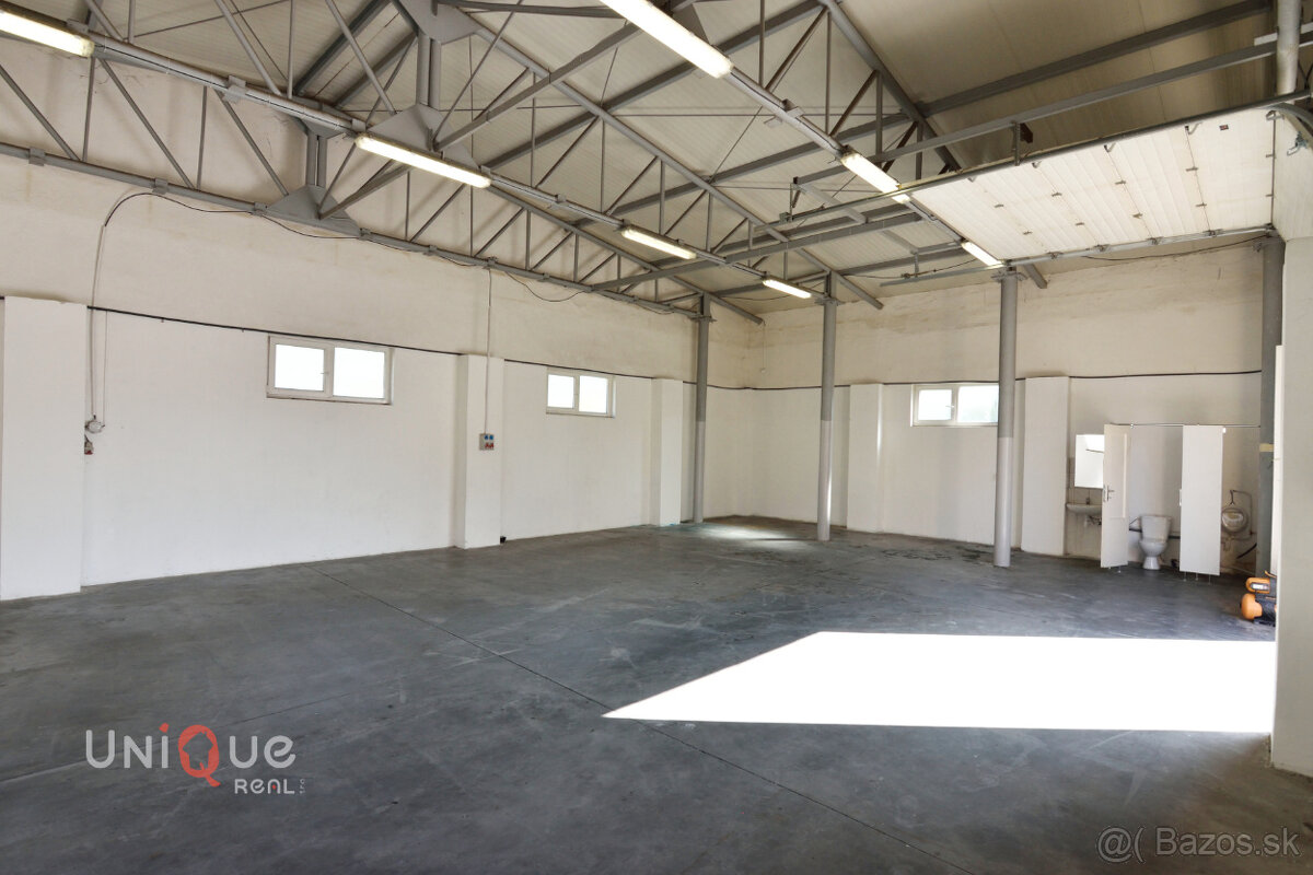 NA PRENÁJOM VÝROBNÁ HALA / SKALD V KOMÁRNE - HADOVCE