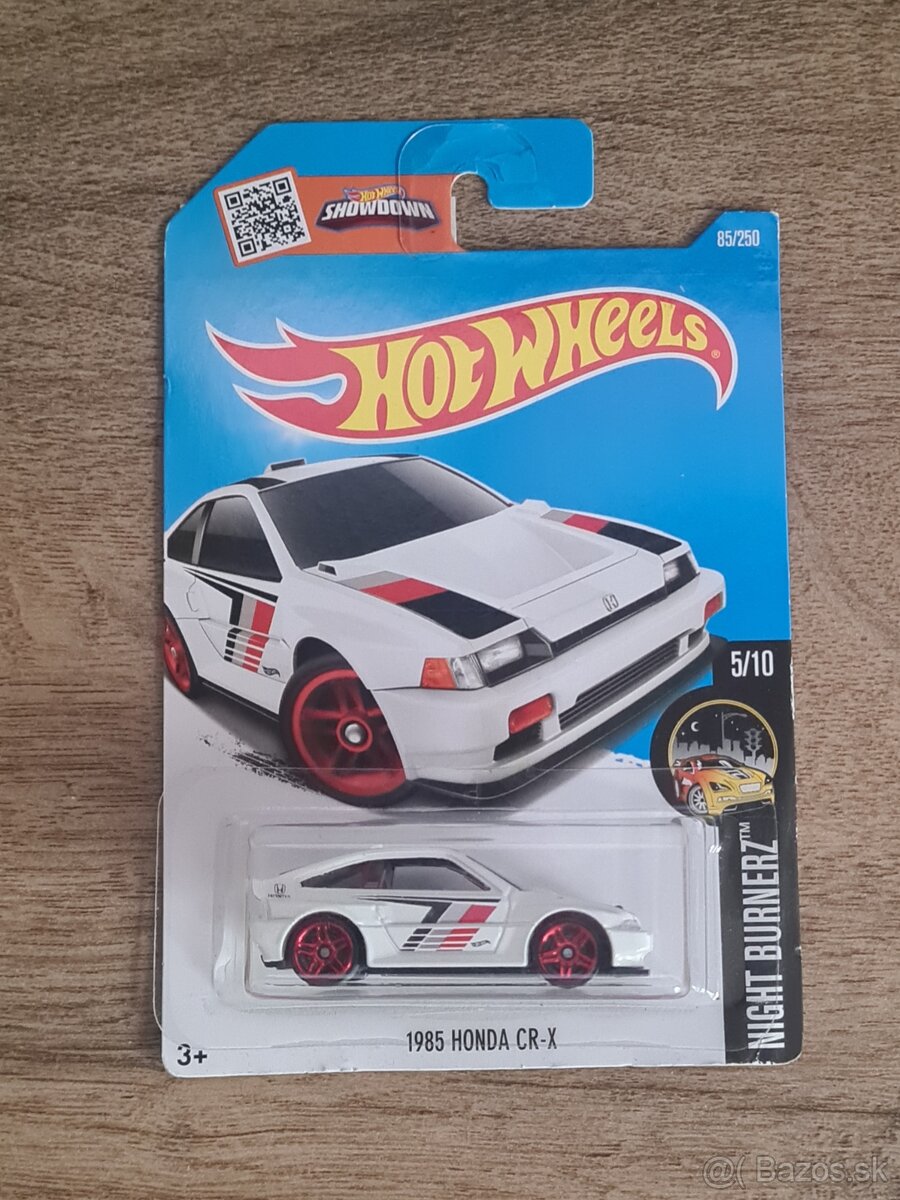 Hot Wheels Honda CRX biela